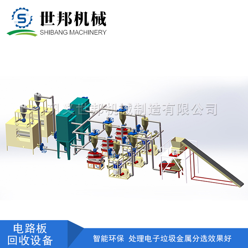 電路板回收設備在電子垃圾回收方面建立了準則