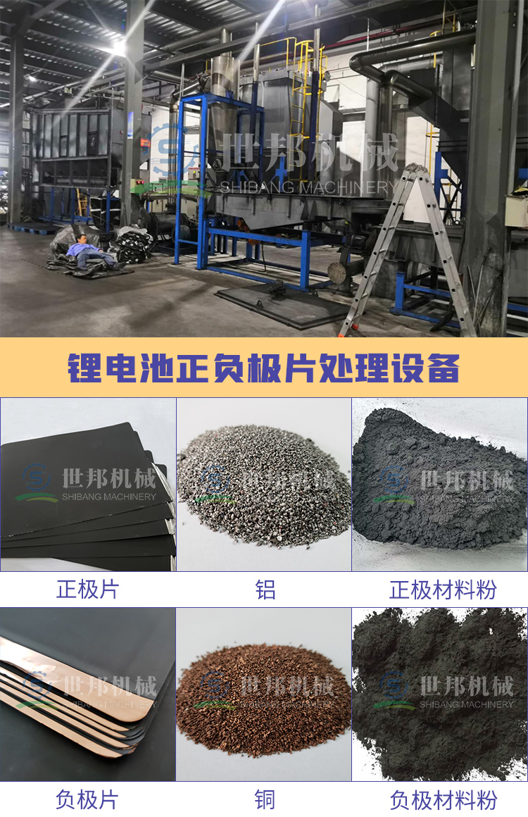 鋰電池正負片處理設備展示